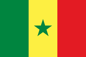 Fahne des Senegal